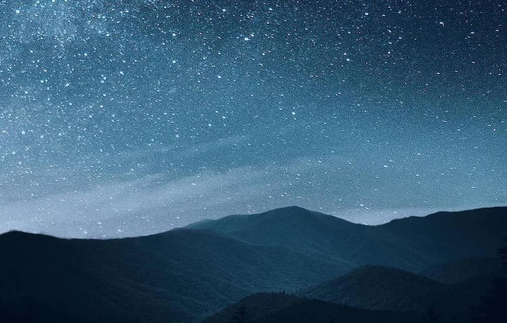 A Starry Night in the Lake District Fells