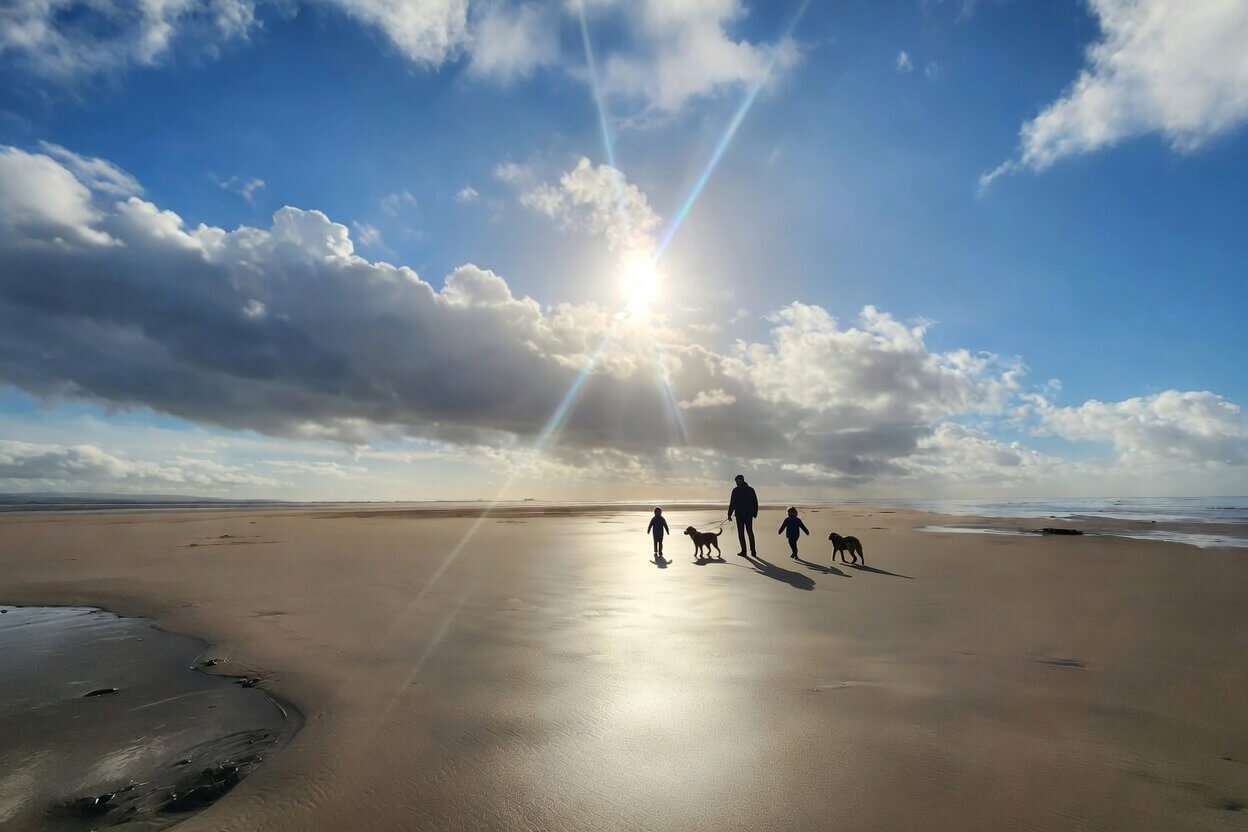 Beach Near Humphrey Head in Grange-over-Sands